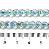 Electroplate Glass Beads Strands GLAA-A014-02J-4