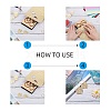 Embossing Wooden Cutting Dies DIY-WH0152-31-5