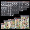 300Pcs 5 Styles Plastic Zip Top Bags OPP-FS0001-22-1