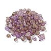 2 Bags Transparent Acrylic Beads MACR-PA0001-17C-1