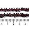 Natural Garnet Beads Strands F065-01A-3