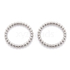 Non-Tarnish 304 Stainless Steel Linking Rings STAS-M291-11D-P-1
