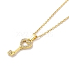 304 Stainless Steel Pendant Necklaces NJEW-U002-15G-02-1