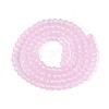 Imitation Jade Glass Beads Strands GLAA-T028-3mm-11E-2