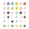 Kissitty 54Pcs 27 Style Alloy Enamel Pendants ENAM-KS0001-05-21