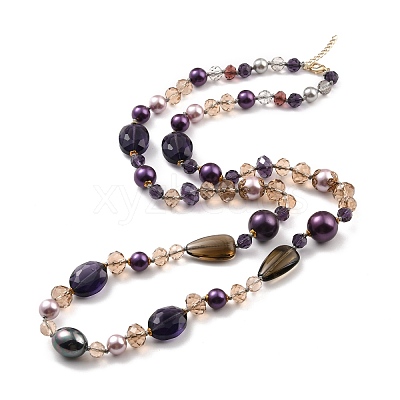 Beaded Necklaces Sets NJEW-L174-01-1