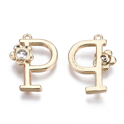 Brass Pendants KK-Q768-001G-P-1