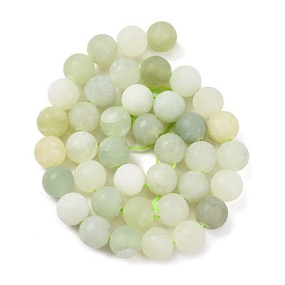 Natural New Jade Beads Strands G-G138-A01-02-1