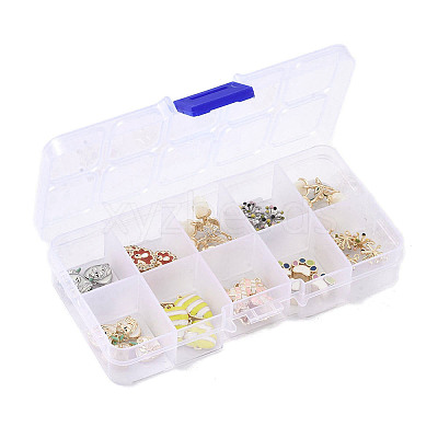 40Pcs 10 Styles Brass Enamel Charms KK-A218-07-1