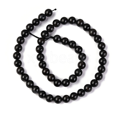 Natural Astrophyllite Beads Strands G-A202-01B-1