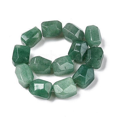 Natural Green Aventurine Beads Strands G-N342-144-1