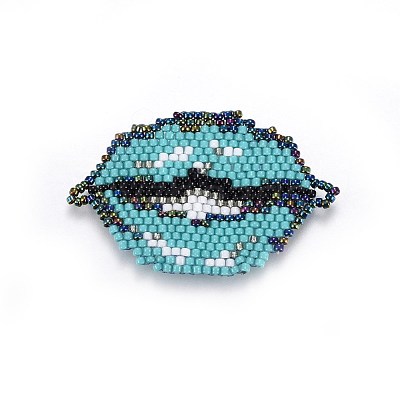 MIYUKI & TOHO Handmade Japanese Seed Beads Links SEED-A029-CF02-1