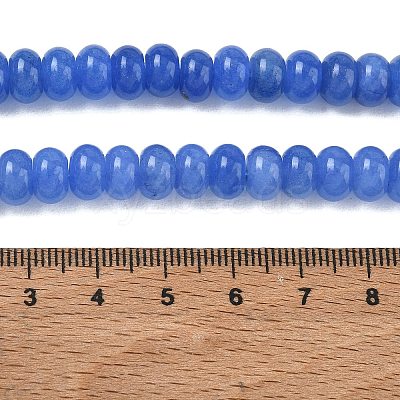 Dyed Natural White Jade Beads Strands GG-CBA9281-A09-5x8mm-1