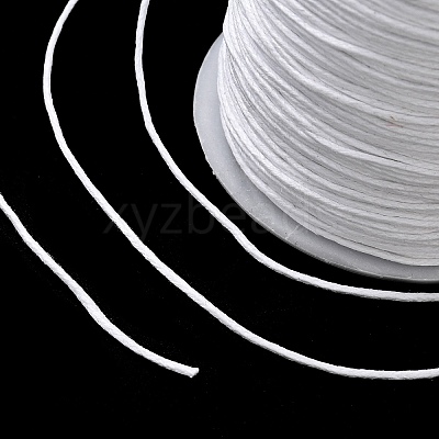 Waxed Cotton Thread Cords YC-R003-1.0mm-101-B-1
