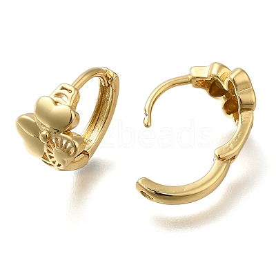Rack Plating Brass Hoop Earrings KK-S402-03A-1
