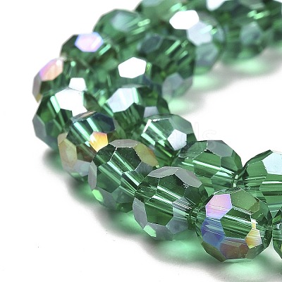 Transparent Glass Beads EGLA-A035-T8mm-B18-1