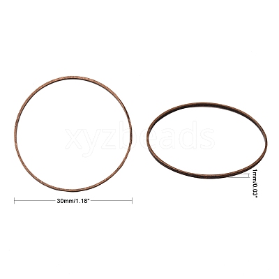 Brass Linking Rings EC18730mm-R-1