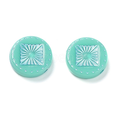 Opaque Acrylic Beads LS-OACR-G016-07C-1