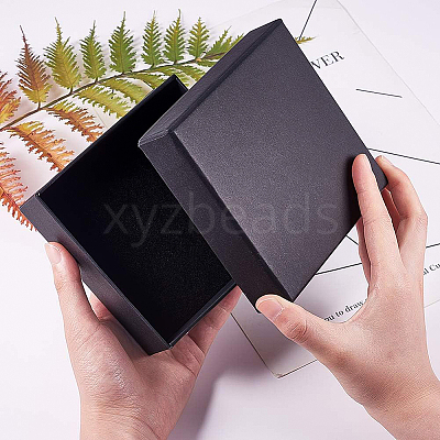 Kraft Paper Jewelry Boxes CON-BC0005-90-1