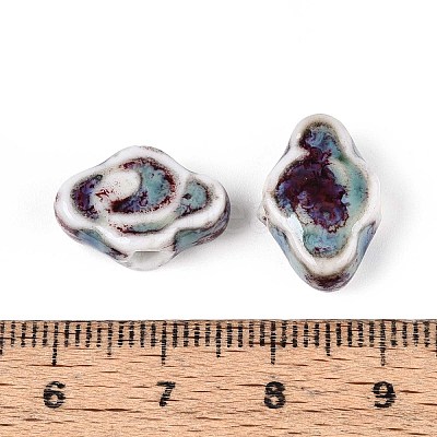 Handmade Porcelain Beads PORC-T133-30I-1