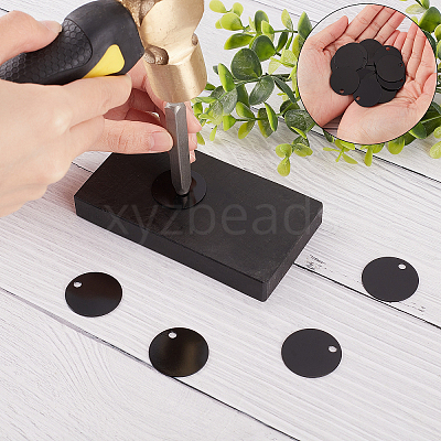 DIY Stamping Blank Tag Necklace Making Kit DIY-SC0020-83-1