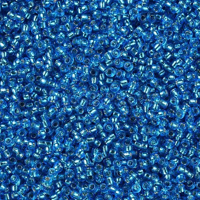 11/0 Grade A Transparent Glass Seed Beads X-SEED-Q007-F45-1