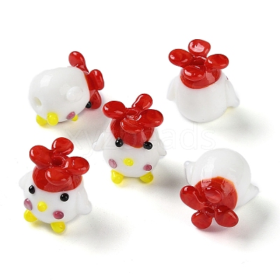 Handmade Lampwork Beads Strands LAMP-Z007-02E-1