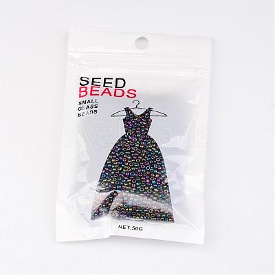 12/0 Iris Round Glass Seed Beads X-SEED-A009-2mm-603-1