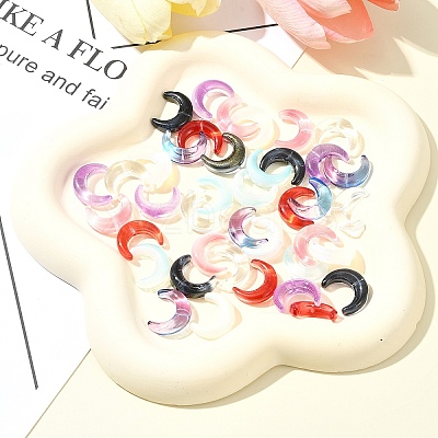 20Pcs Gradient Color Handmade Lampwork Beads LAMP-FS0001-18C-1