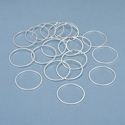 Brass Linking Rings KK-Y003-03H-S-1