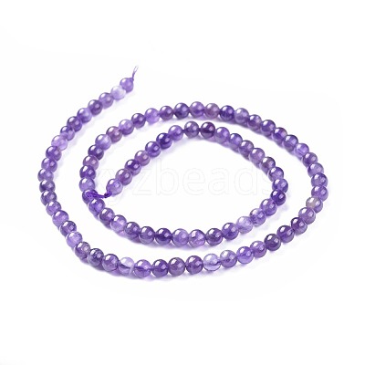 Natural Amethyst Beads Strands X-G-I256-02C-1