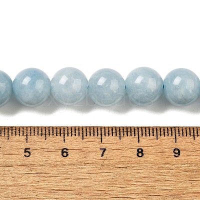 Dyed Natural Malaysia Jade Beads Strands X-G-G021-02C-20-1
