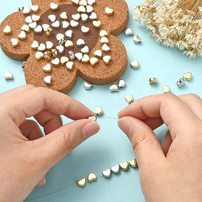 100Pcs 2 Colors CCB Plastic Bead KY-CJ0001-64-1
