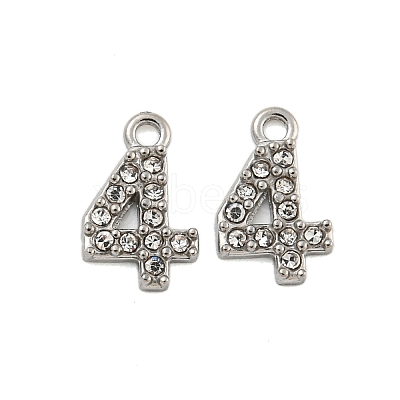 304 Stainless Steel Pendants STAS-L080-002P-04-1