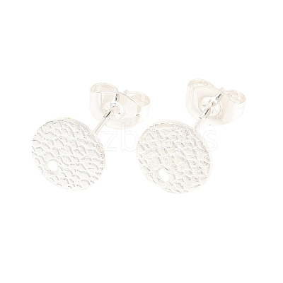 304 Stainless Steel Stud Earring Findings STAS-O119-15B-S-1