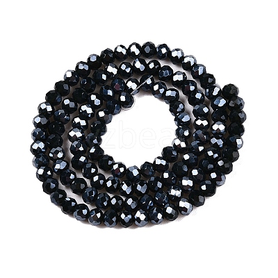 Electroplate Glass Beads Strands LS-EGLA-A034-P4mm-A29-1
