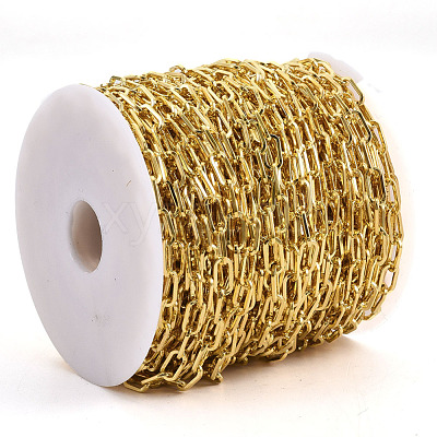 Unwelded Iron Paperclip Chains CH-S125-02E-G-1