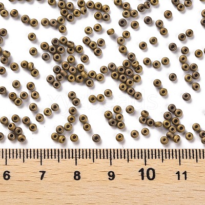 12/0 Grade A Round Glass Seed Beads SEED-Q008-M601-1