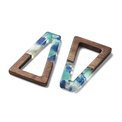 Resin and Walnut Pendants FIND-R051-03-1
