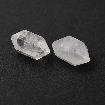 Natural Quartz Crystal Beads G-M452-01K-1