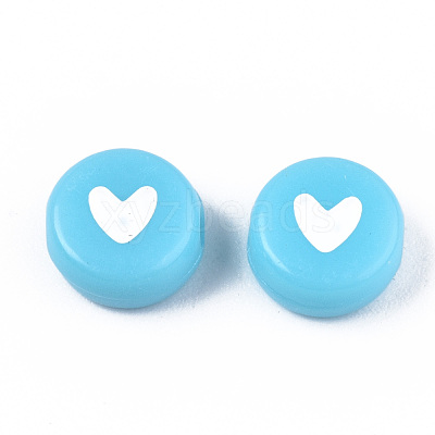 Opaque Acrylic Beads MACR-N008-51-B01-1