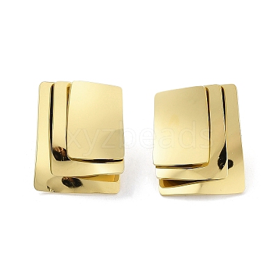 304 Stainless Steel Stud Earring EJEW-H116-01B-G-1