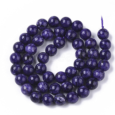 Natural Quartzite Jade Beads Strands LS-G-S150-57-8mm-1-1