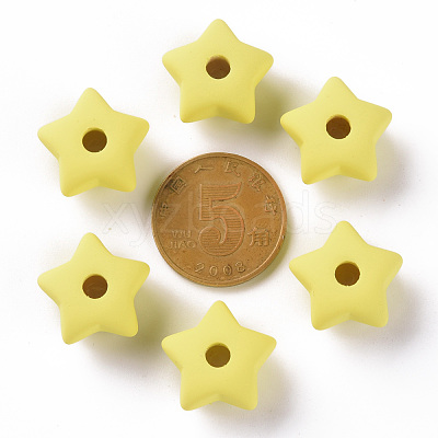 Acrylic Beads OACR-S039-01-85-1