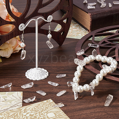 1 Strand Natural Quartz Crystal Nuggets Beads Strands G-SC0003-20-1