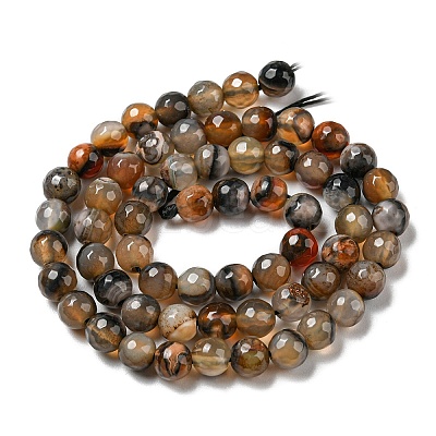 Natural Agate Beads Strands G-C082-A01-14-1