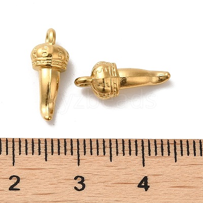 304 Stainless Steel Pendants STAS-I203-60G-1