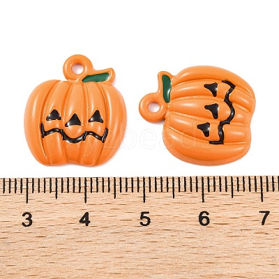Halloween Theme Rack Plating Alloy Pendants FIND-M020-01D-EB-1