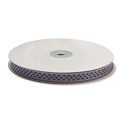 100 Yards Polka Dot Print Nylon Ribbons OCOR-G014-01E-1
