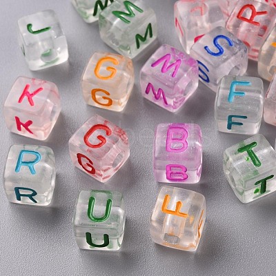 Transparent Clear Acrylic Beads MACR-N008-46-1